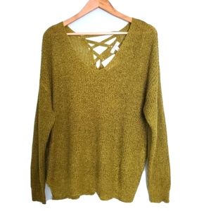 E&M long sleeve sweater